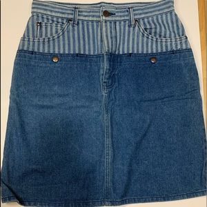 Classic Vintage jean skirt